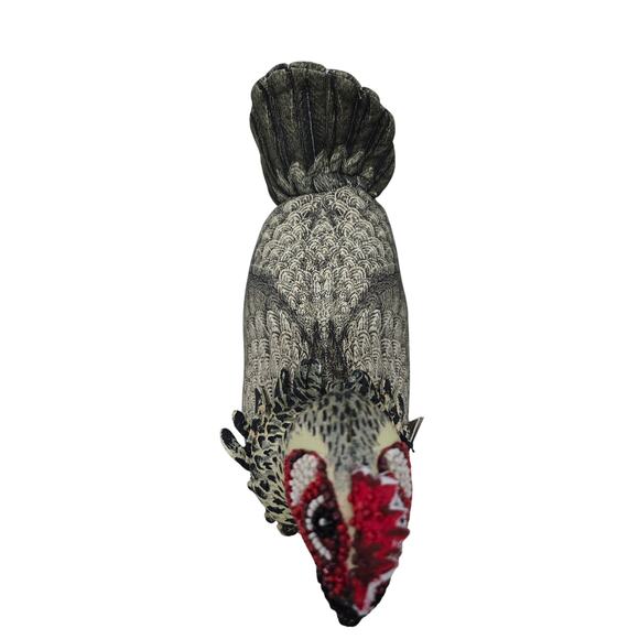 NWT John Derian for Target Chicken Pillow – Beaded Decorative Accent - Picture 6 of 15